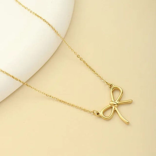 Golden Bow neckpiece