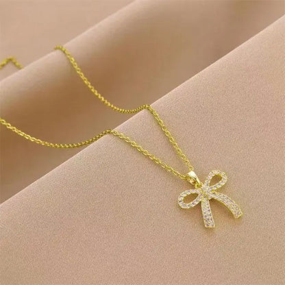 Bling Bow Neckpiece