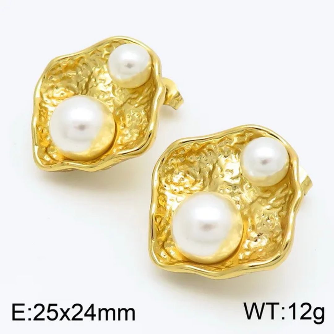 As Pretty As Gold Earrings