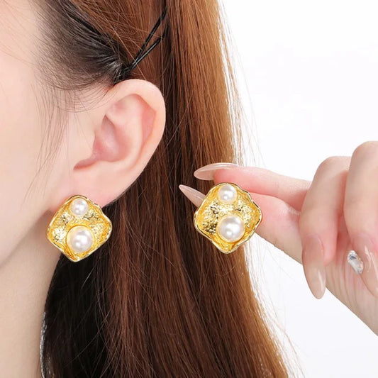 As Pretty As Gold Earrings