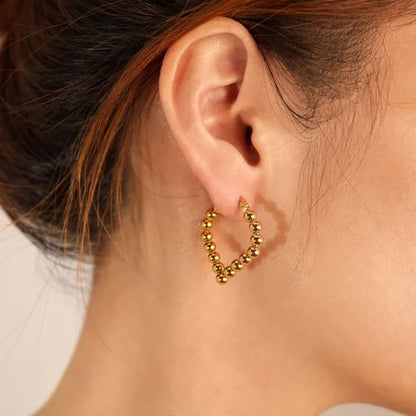 As Pretty As Gold Hoop Earrings