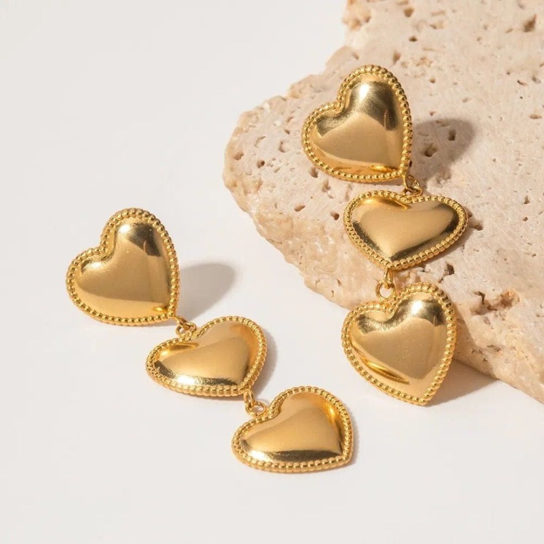 Blind Date Heart Earrings