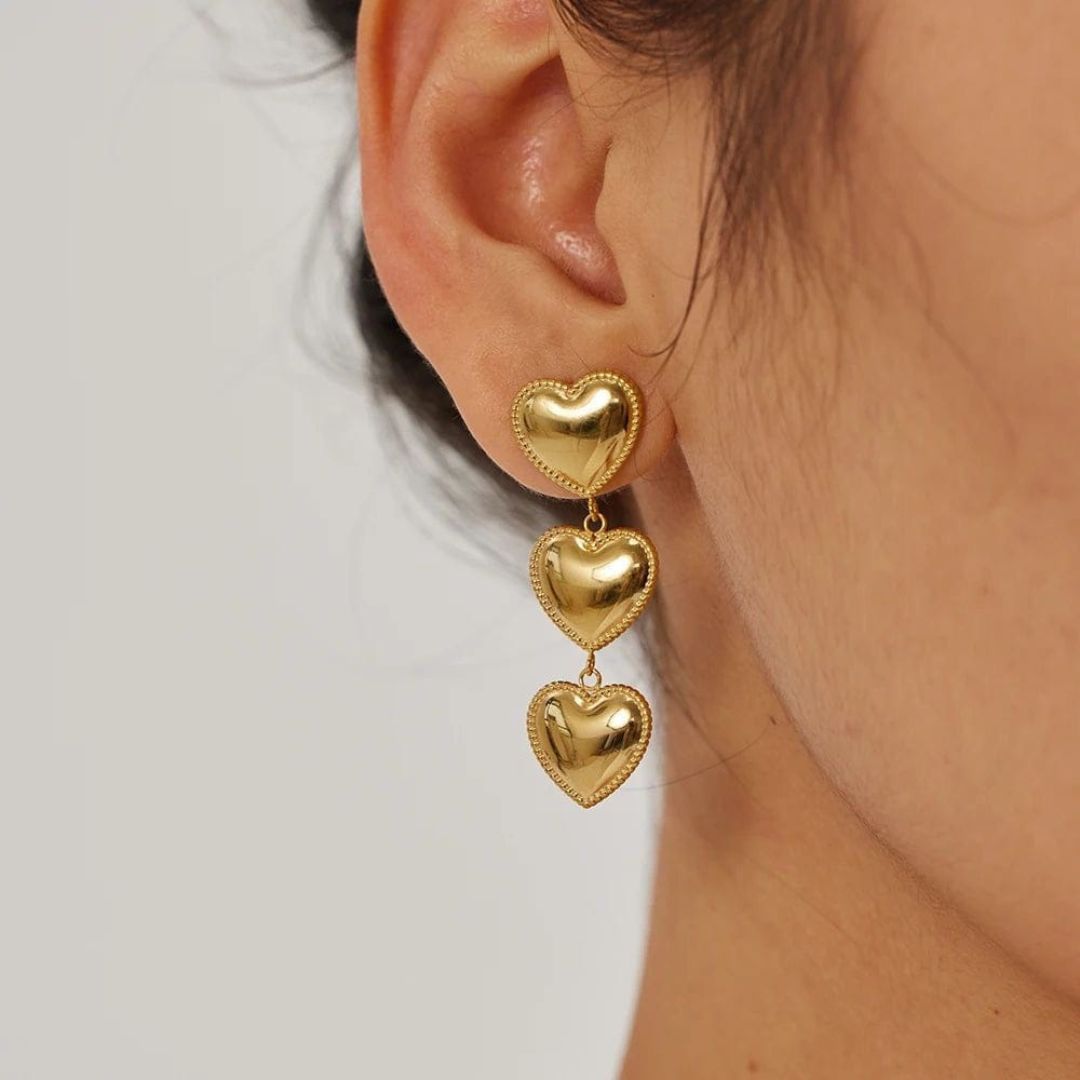 Blind Date Heart Earrings