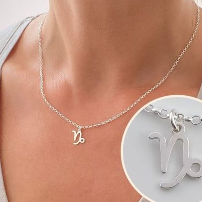 Capricorn Zodiac Sign Neckpiece