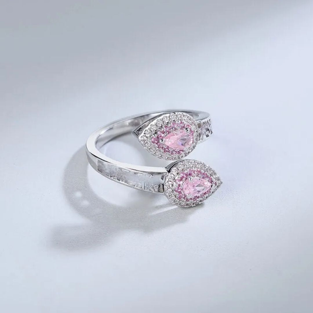 Rose Winged Radiance Ring
