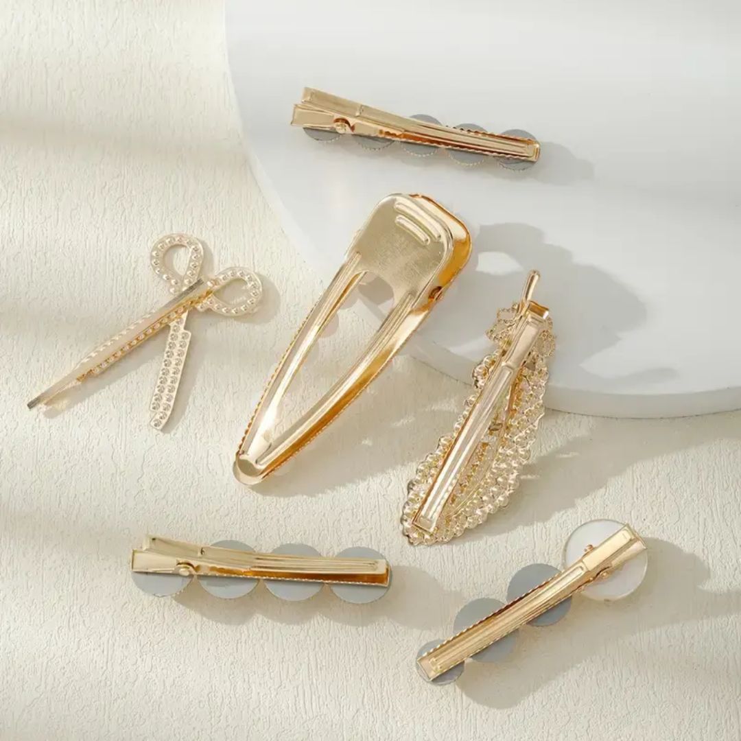 Pearl Snap Hair Clip