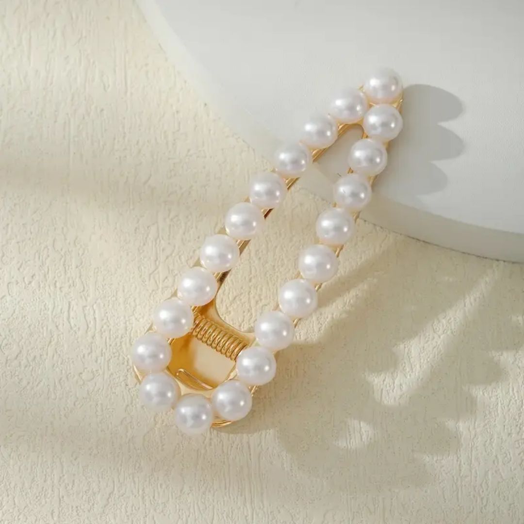 Pearl Snap Hair Clip