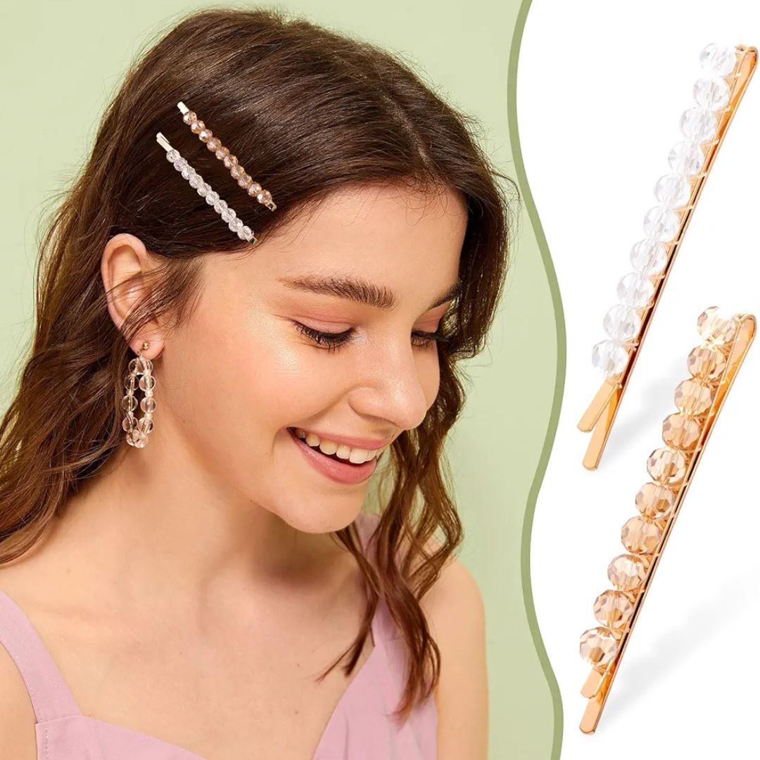 Crystal Flick Hair Clip (pack of 2)