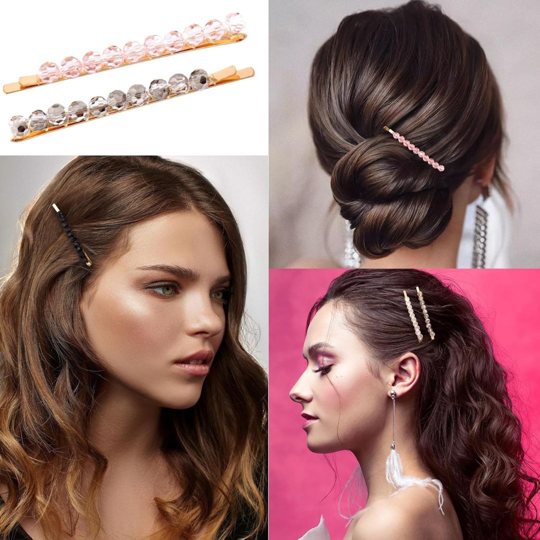 Crystal Flick Hair Clip (pack of 2)