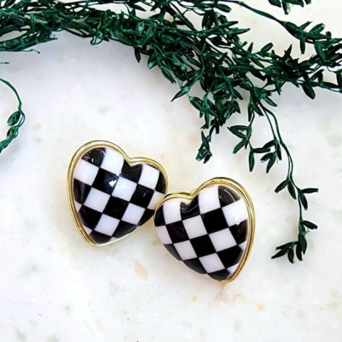 Love Heart Studs Earring