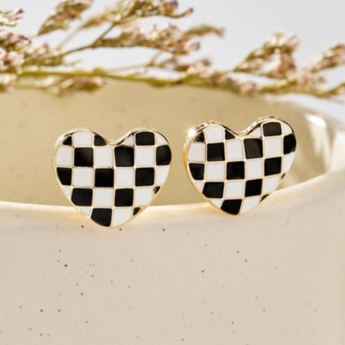 Love Heart Studs Earring
