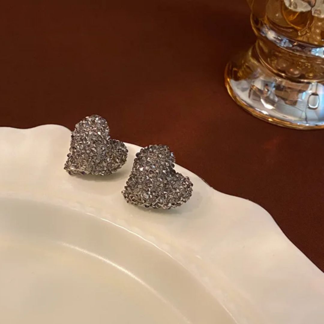 Twinkle Hearts Earring