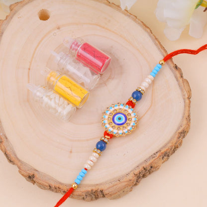 Evil eye Vibrant Rakhi