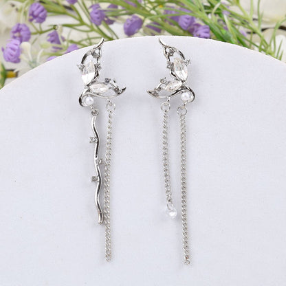 Bling Blogger Chain Earrings