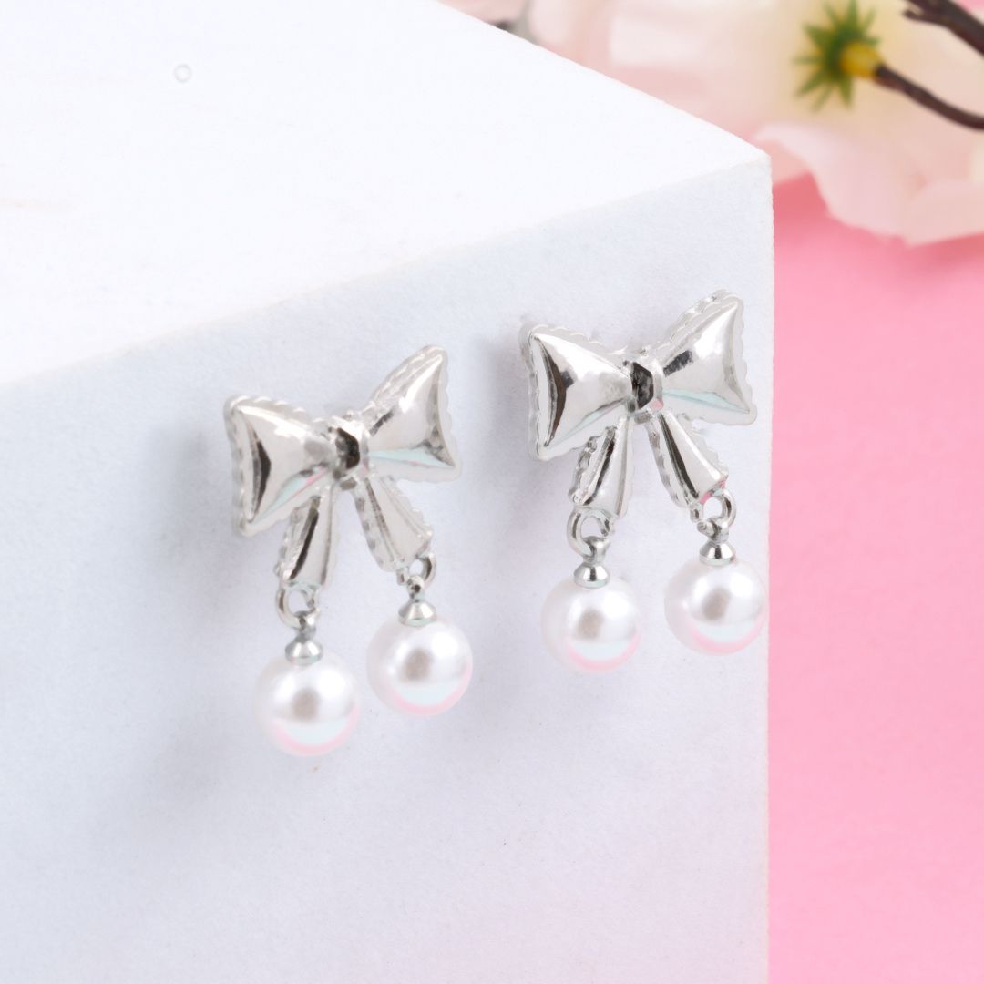 Bling Blogger Bow Earrings