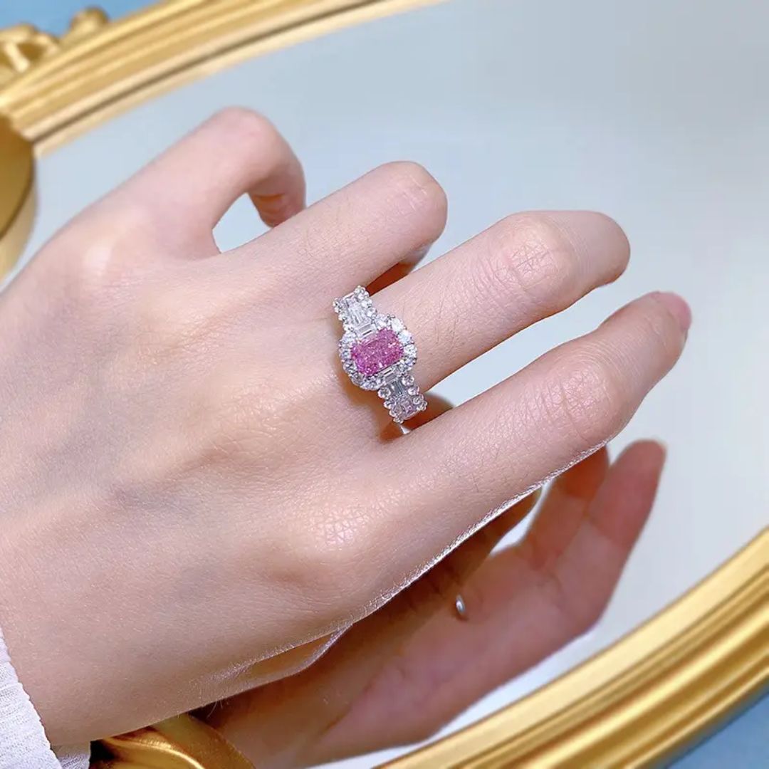 Blush Aura Ring