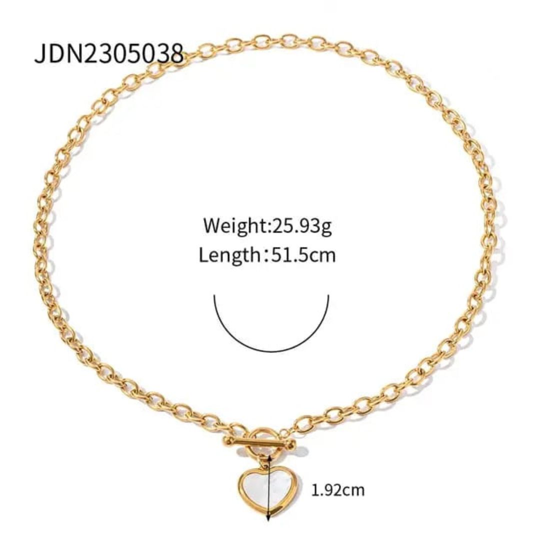 Blind Date heart Necklace