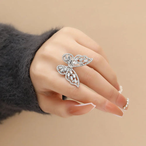 Gem Butterfly Ring