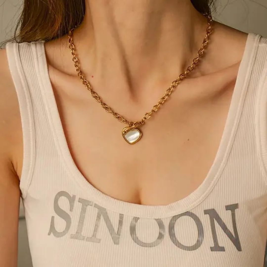 Blind Date heart Necklace