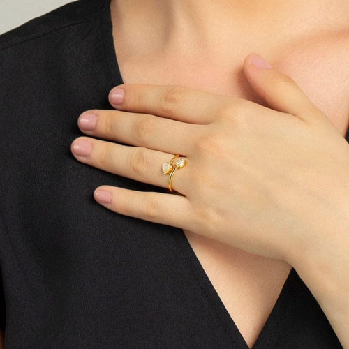 Dainty Heart Ring