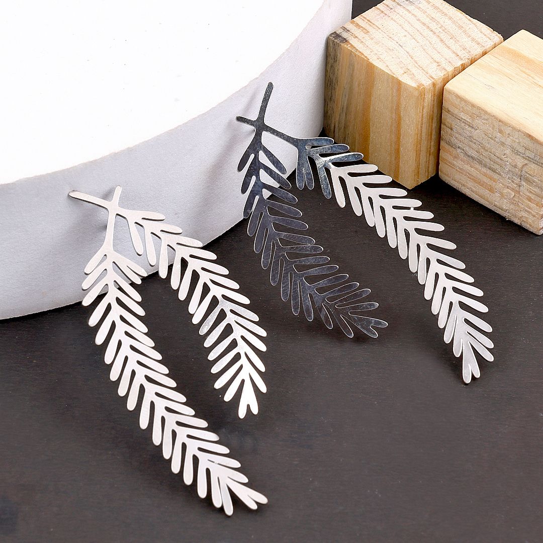 Don't Leaf Me Statement Earrings