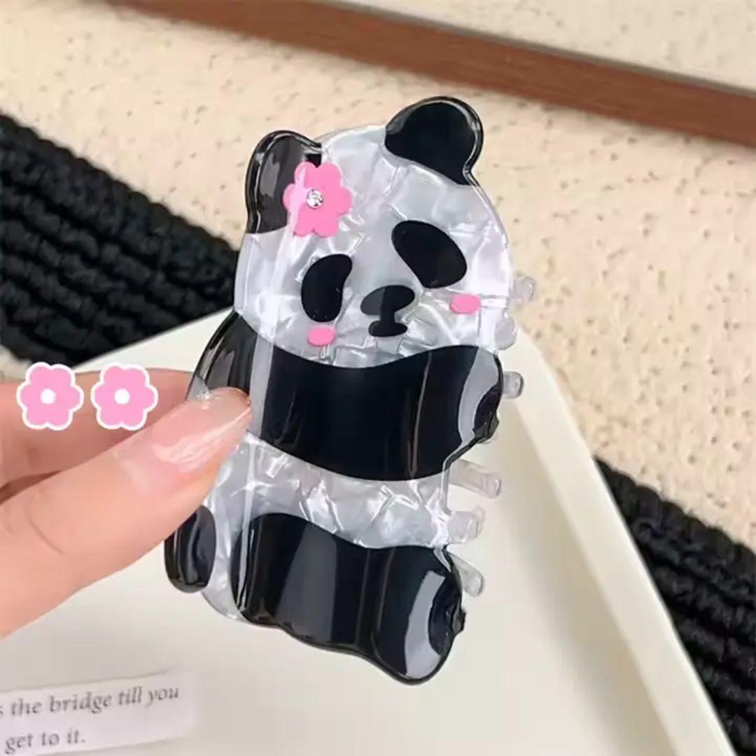 Puff Panda Charm Claw