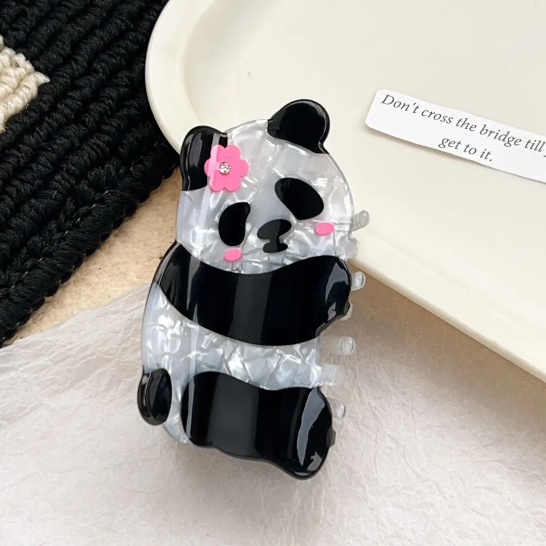 Puff Panda Charm Claw