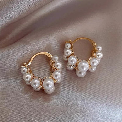 A Pearl Of Wisdom Hoop Earring