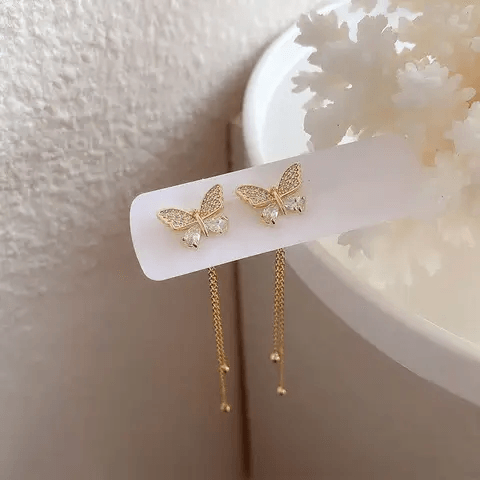 Bliss Flame Butterfly Earring