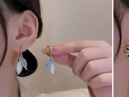 Don't Leaf Me Statement Earrings