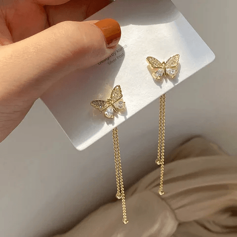 Bliss Flame Butterfly Earring