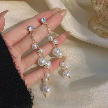 Pearlfect Long Earrings