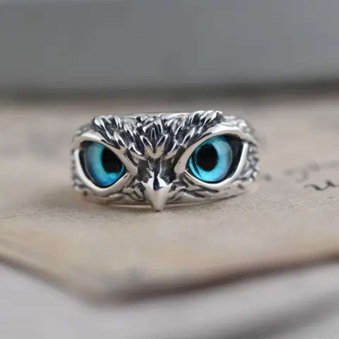Wise As An Owl Ring