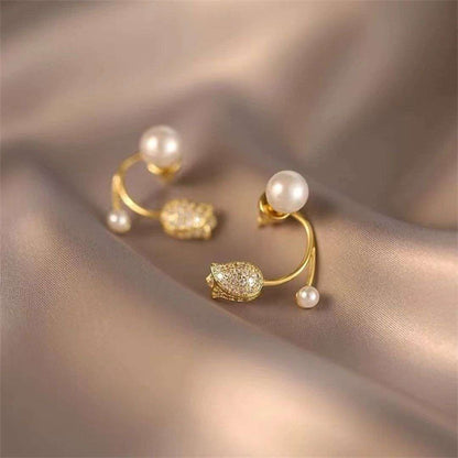 A Pearl Of Wisdom Drop Earrings