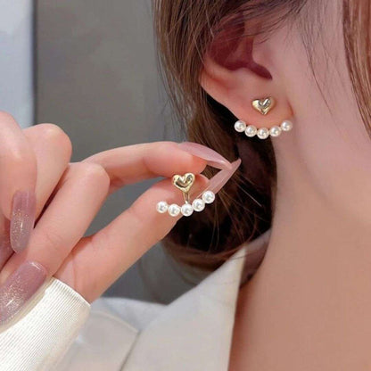 Pearlfect Heart Earrings