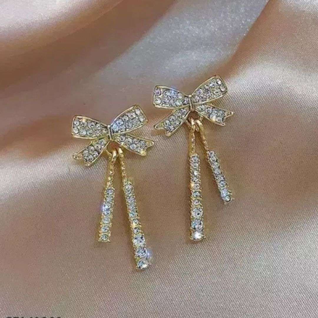 Take A Bow Statement Earrings