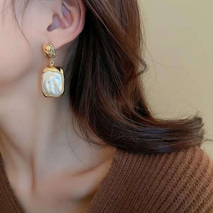 Pearl Statement Earrings