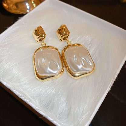 Pearl Statement Earrings