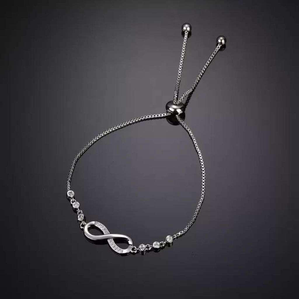 Bling Blogger Infinity Bracelet