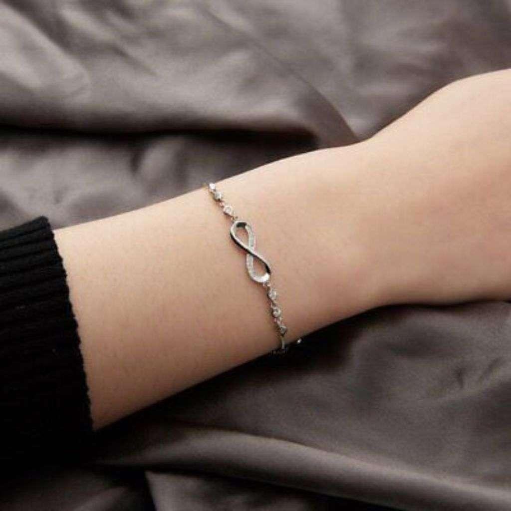 Bling Blogger Infinity Bracelet