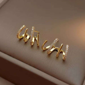 Bling Blogger Stud Earring