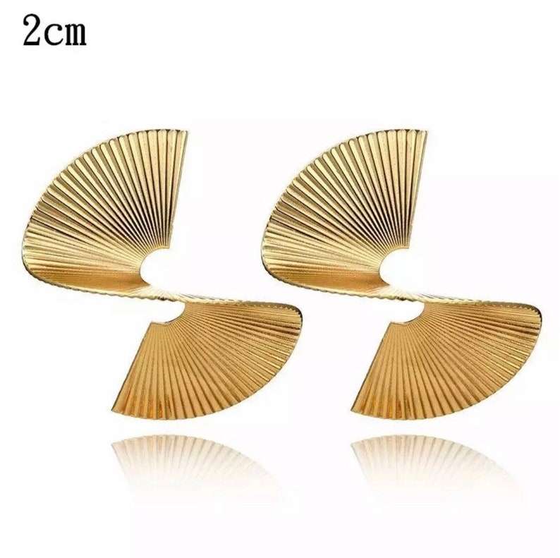 Whirl The Swirl Statement Earring